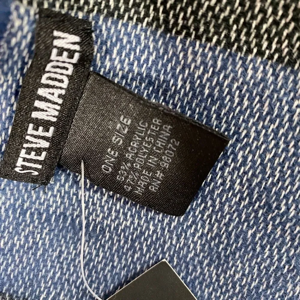 NWT Steve Madden Large Long Scarf Wrap